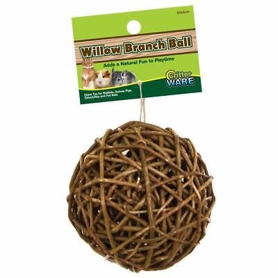 (5 Pack) Ware Manufacturing Willow Branch Ball  Toy For Small Animals 4 inch Ware 03153