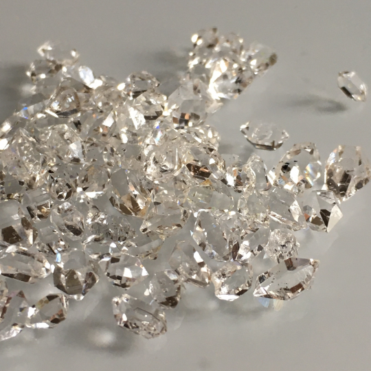 24 pcs Herkimer diamond crystals , 5 to 7 mm Без бренда - фотография #10