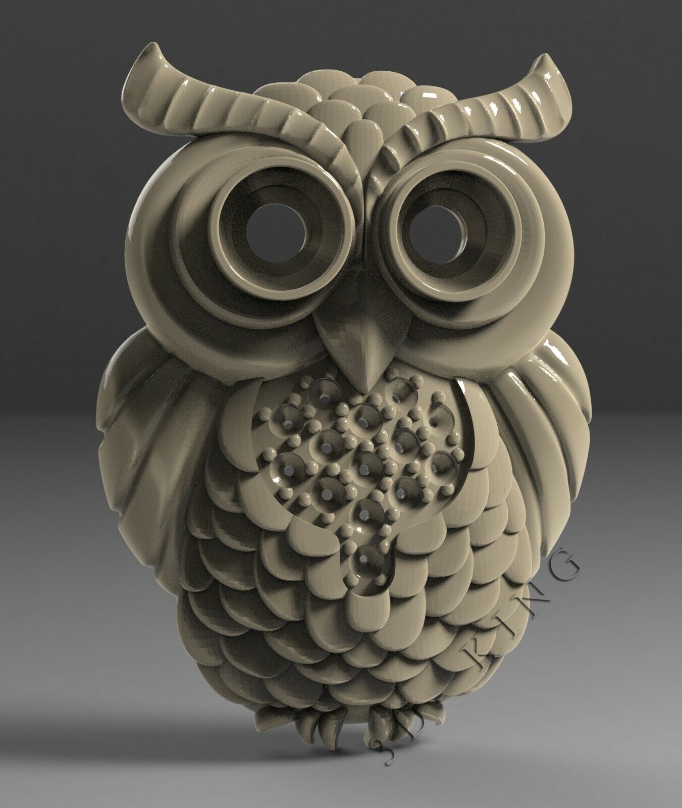 16 PCS 3D STL Models OWL THEME for CNC ROUTER Engraver Carver ASPIRE V Carve Без бренда - фотография #2