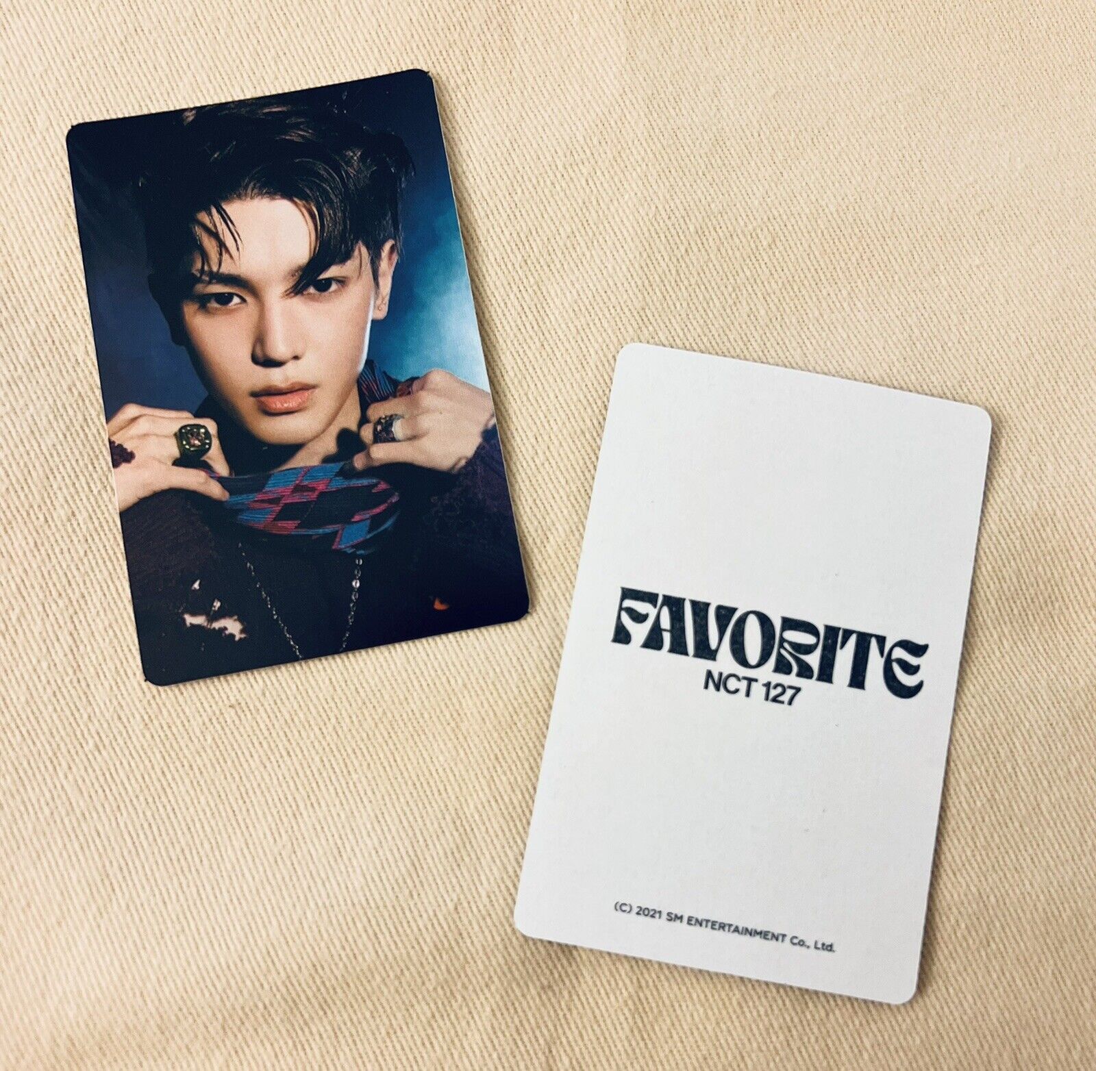 [TAEYONG] NCT 127 Favorite MD - Sticker Photocard set (Matte & Glossy) Без бренда - фотография #2