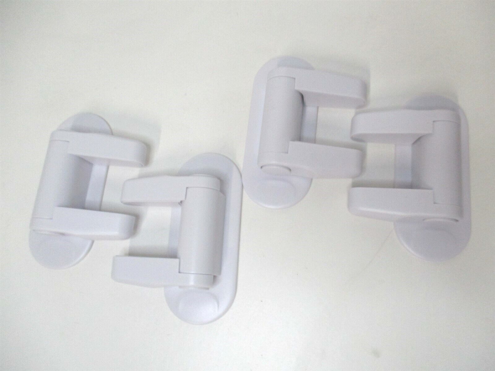 White Door Lever Lock Child Proof Doors & Handles 3M Adhesive - 4 Pack  Unbranded Does Not Apply