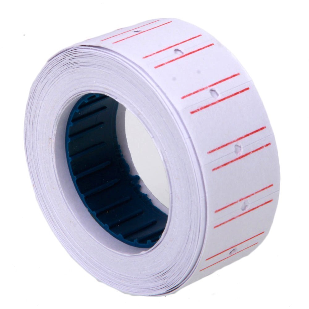 10 Rolls 6000pcs White Price Tag Sticker Gun Labels Refill For MX 5500 w/ 1 ink Unbranded Does Not Apply - фотография #4