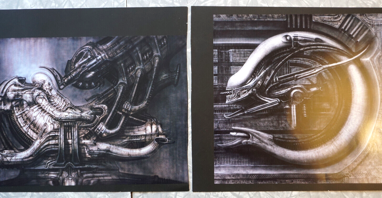 H.R. Giger Alien Vintage Art Pages Lot EXCELLENT CONDITION! FREE SHIPPING! Undisclosed - фотография #2