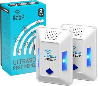 Ultrasonic Pest Repeller Plug in - 2 Pack Device Repels Cockroach Cricket Bug  Does not apply Does Not Apply - фотография #6