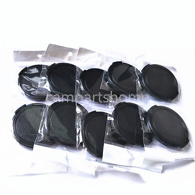 50pcs 58mm Snap on Front lens cap for Sony Nikon  Olympus PK side pinch Unbranded/Generic Does Not Apply