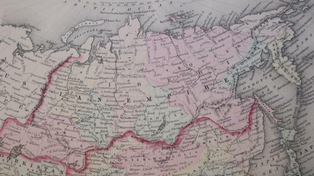 ORIGINL 2-sheet 1855 HAND-COLORED Colton Atlas MapS:TURKEY IN ASIA,EUROPE,SEAS Без бренда - фотография #7