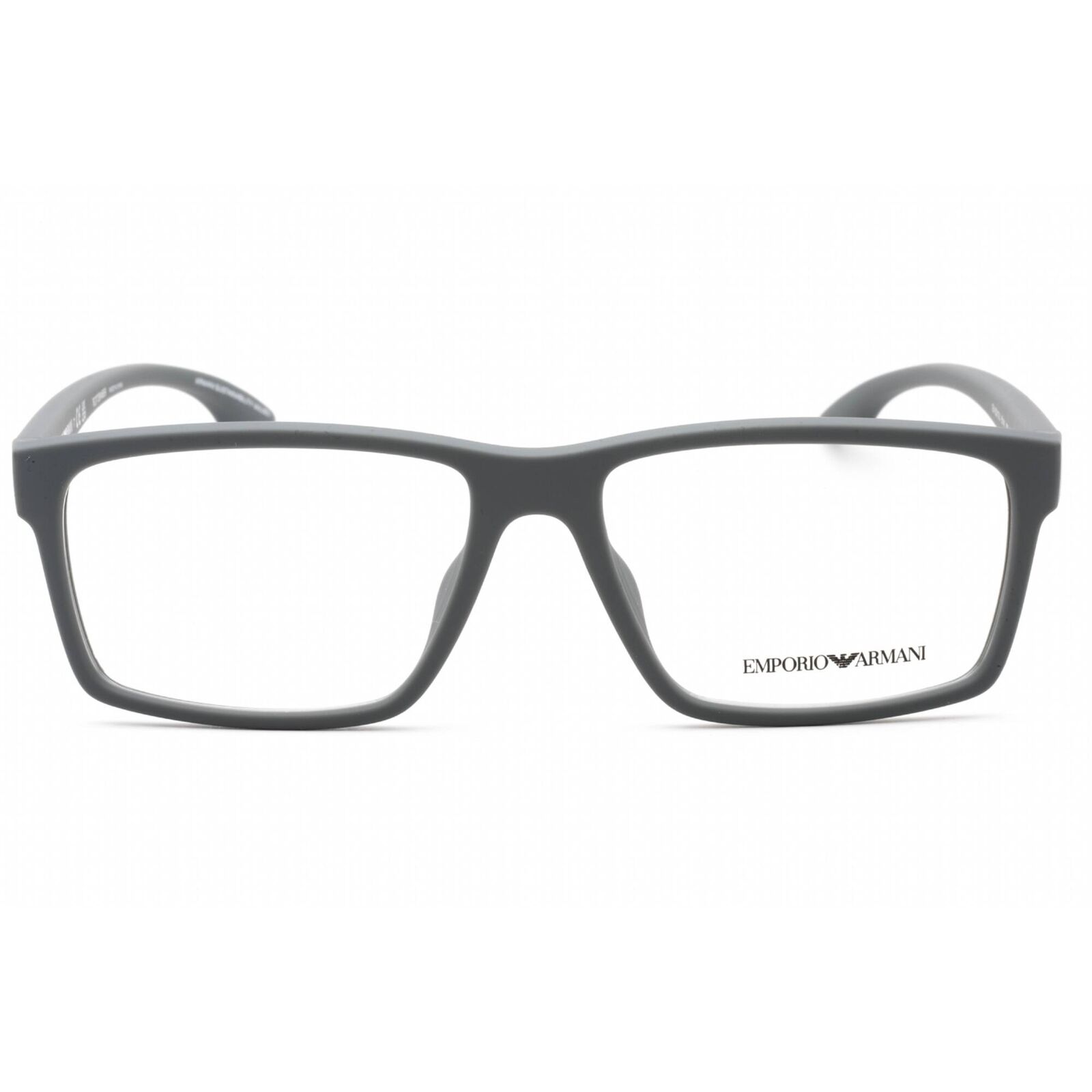 Emporio Armani Men's Eyeglasses Rubberized Grey Full Rim Frame 0EA3210U 5141 Emporio Armani 0EA3210U 5141 - фотография #2