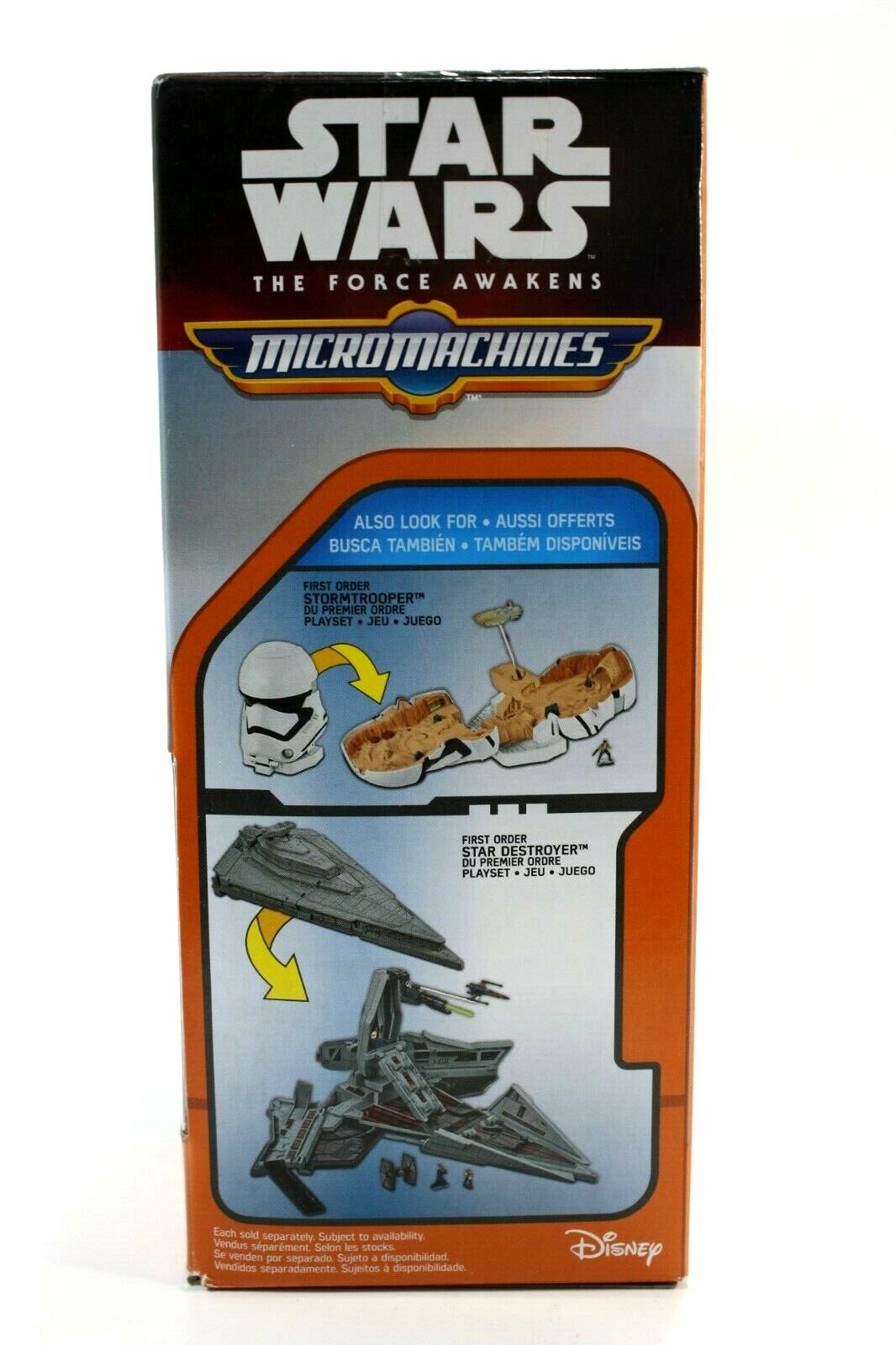 Star Wars Lot of Micro Machine Toys R2D2 Storm Trooper w/ Bonus Box Busters Batt Disney Hasbro - фотография #6