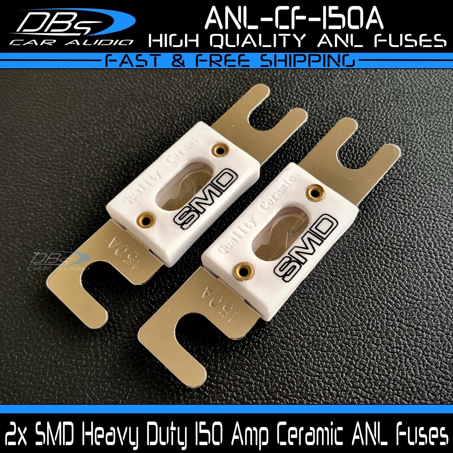 2x Steve Meade SMD 150 Amp Ceramic ANL Fuse 150A Heavy Duty High Quality Fuses SMD ANL-CF-150A ANL CF-150A