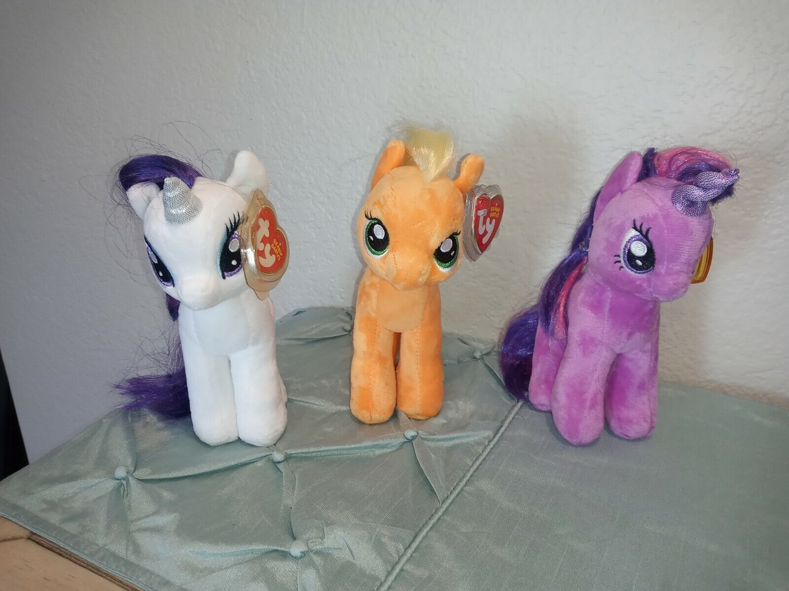 Lot Of 3 My Little Pony Original Beanie Babies  Ty