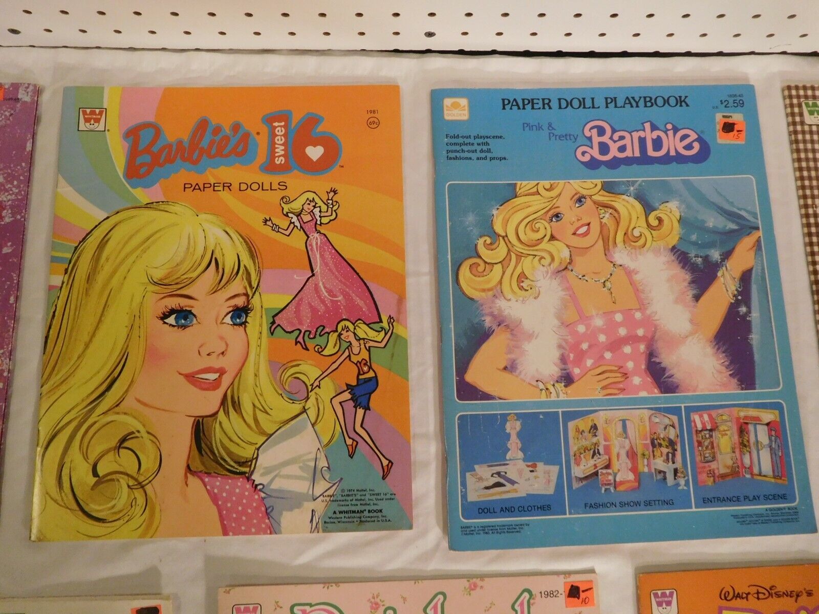 25 Vintage UNCUT Paper Doll Booklets UNUSED Barbie, Starr, Rosebud, Anastasia Без бренда - фотография #3