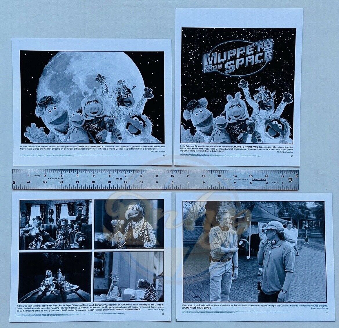 MUPPETS FROM SPACE Lot 8x10 B&W (4 photos) 1999 Promo Press Kit Lobby Cards Без бренда - фотография #3