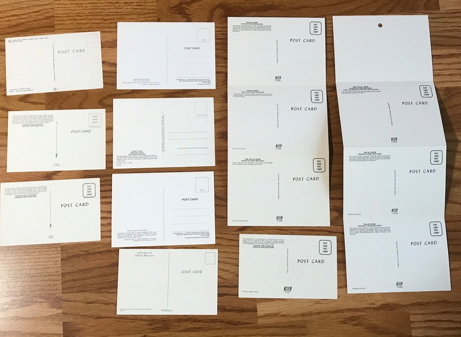 Lot of 14 Vintage Postcards 1980s Wisconsin  Locations Color Photos Без бренда - фотография #7