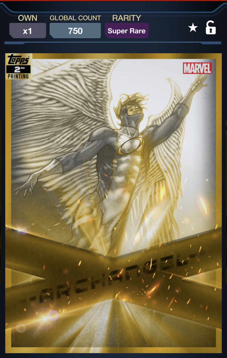 Marvel Collect ARCHANGEL SR X-Force 2019 2nd Printing 750cc Digital Без бренда