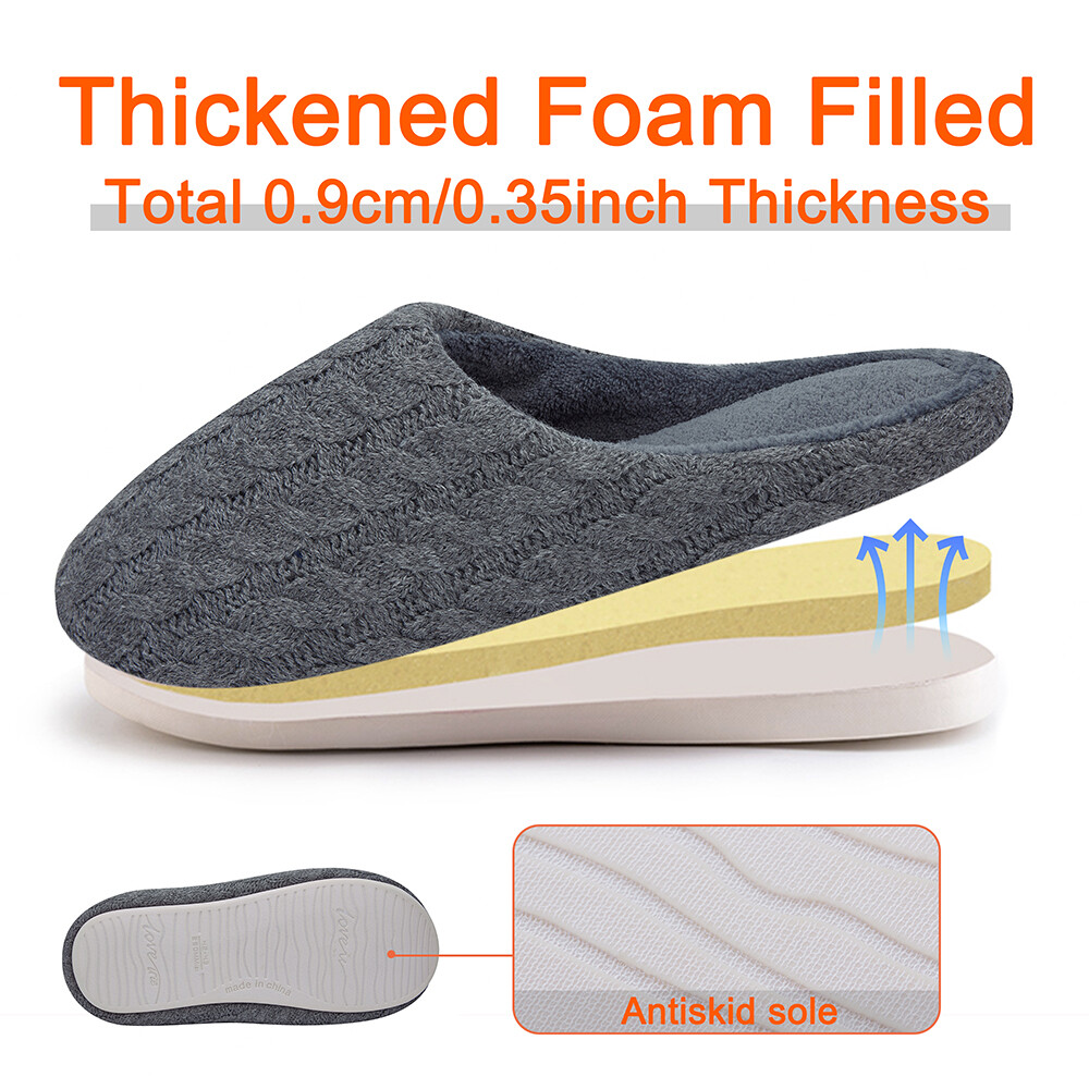 Indoor Winter Warm Slippers Men Women Couples House Non-slip Soft Shoes Home Unbranded - фотография #23
