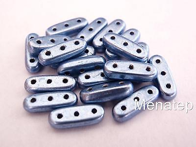 25  3 x 10 mm Czechmates Beam : Saturated Metallic - Airy Blue Без бренда Does not apply
