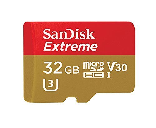 SanDisk 32GB microSD Extreme 100MB/s A1 4K U3 32G SD SDHC microSDHC SDSQXAF-032G SanDisk SDSQXAF-032G-GN6MA - фотография #4