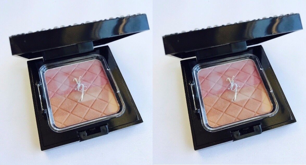 2 ybf Your Best Friend Best Bronzer &  Baby Pink Blush .46 oz. each Bling Case! YBF YOUR BEST FRIEND