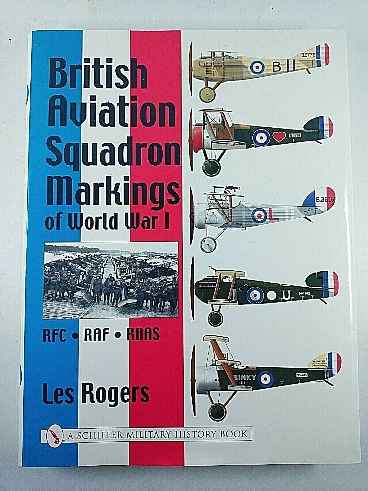 WW1 British RFC RNAS RAF British Aviation Squadron Markings Reference Book Без бренда