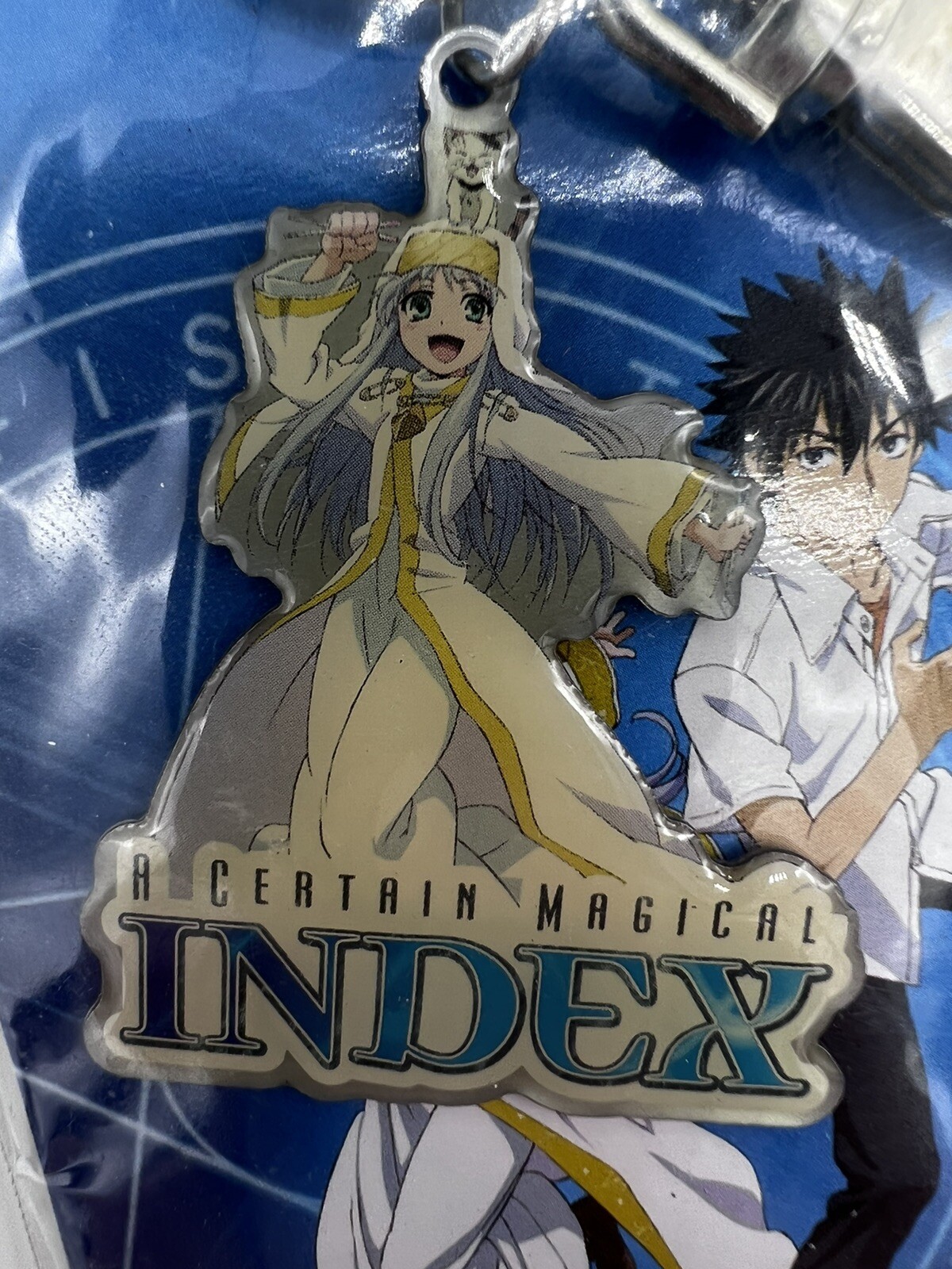 A Certain Magical Index II Metal Key Chain (Keychain) manga anime RARE charm New A certain Magical Index - фотография #3