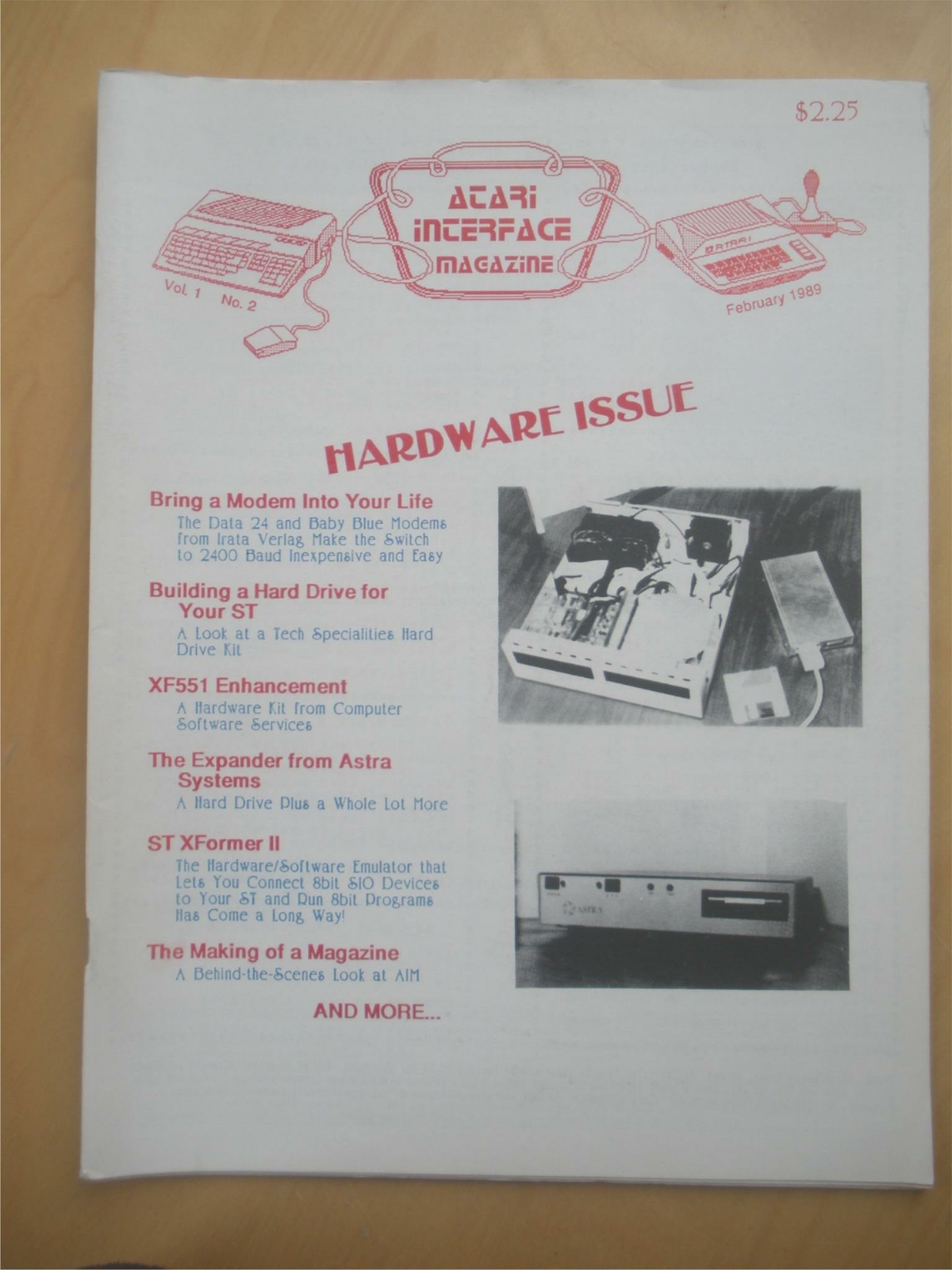 ATARI INTERFACE Magazines 2 Issues Early Computers & Games Atari - фотография #3