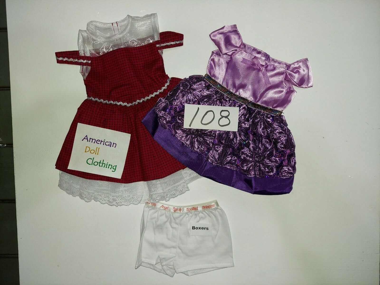 Doll Clothes # 108 fits 18inch American Girl Lot american doll clothing does not apply