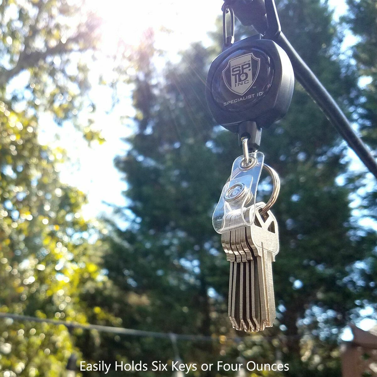 5 Heavy Duty Sidekick Badge Reels for Keys & Cards by Key Bak & Specialist ID Specialist ID SPID-3270 - фотография #6