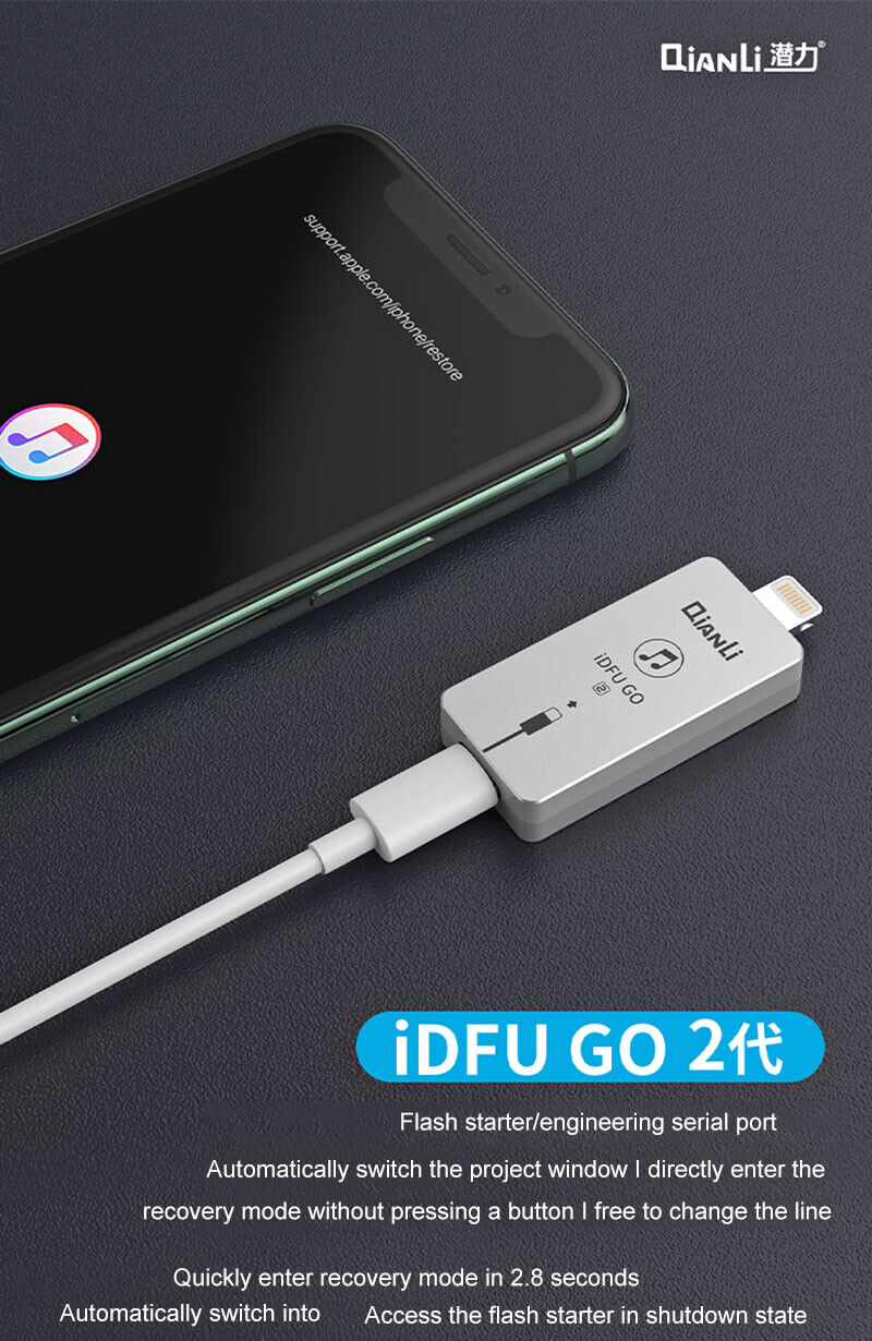 Qianli iDFU Go Quick Recovery Mode 2.8 Seconds Startup DFU Device for IOS System Unbranded - фотография #7