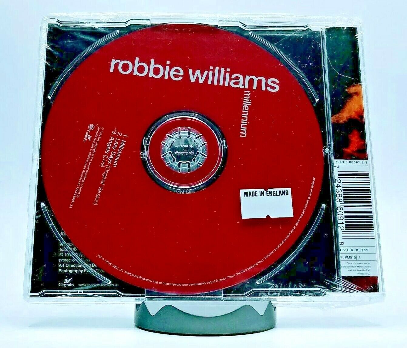 Robbie Williams Take That Millennium UK CD Single Sing When Sticker UK Postcard Без бренда - фотография #3