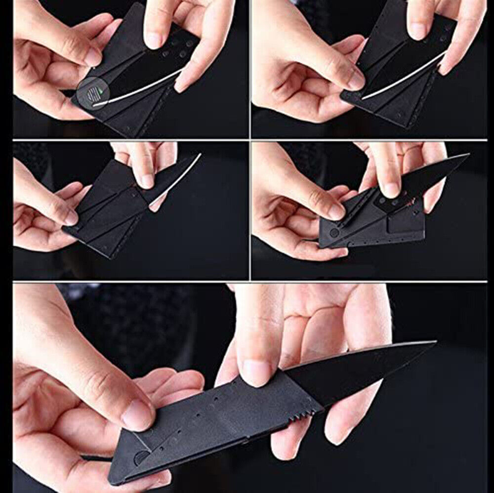20pcs Credit Card Knives Lot Folding Wallet Thin Pocket Survival Micro Knife USA Garberiel Card Knife - фотография #3