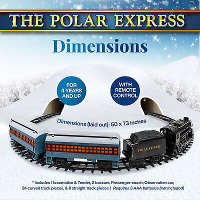 Lionel Trains The Polar Express Battery Powered Train Engine Ready to Play Set Lionel Trains 711803 - фотография #3