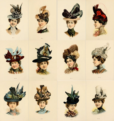 60 OLD RARE BOOKS ON HAT MAKING & MILLINERY PATTERNS ART CRAFT STYLE ON DVD Без бренда - фотография #5