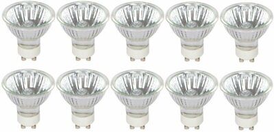 [10 Pack] Simba Lighting® Halogen GU10 120V 35W Bulbs MR16 with Cover Glass Simba Lighting JDR/35GU10
