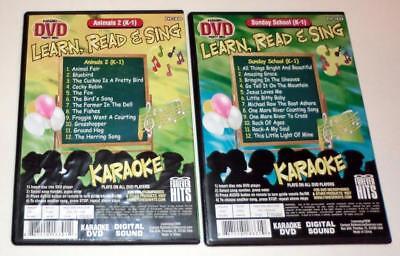 Lot of (15) Kid's Children's 'Listen Read & Sing Karaoke DVDs' From Forever Hits Forever Hits - фотография #11