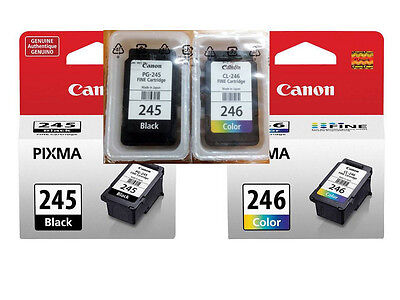 Genuine Canon 245 246 Black/Color Ink Cartridges for MX490 492 TR4520 Printer Canon canon 245 246