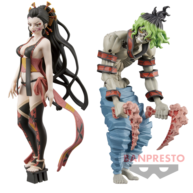 Demon Slayer Gyutaro Daki Figure Set of 2 Oni no Sou vol.8 Banpresto New BANPRESTO - фотография #7