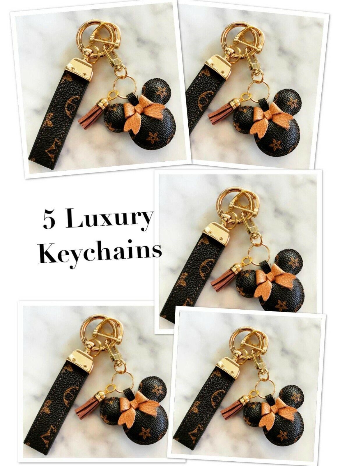 5 Luxury Car KeyChain - Mickey (Sold over 2000 check my Ratings page) Gibber