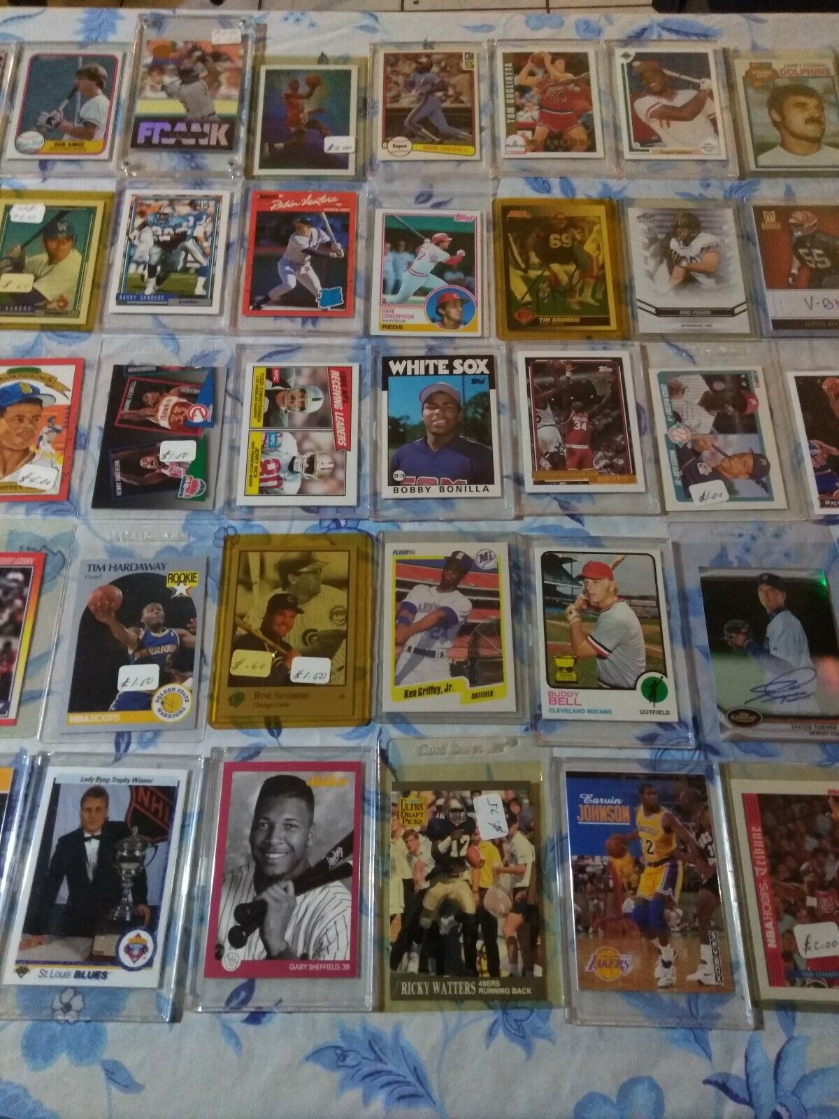 Lot of 73 Assorted Cards Baseball Football Basketball Hockey Jordan Griffey  Без бренда - фотография #2