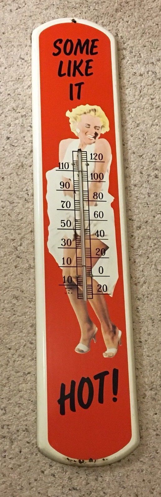 WHSE Find! 1 (one)  ea 14" Glass Tube Fit Old 39” Porcelain&Tin Thermometer Sign Без бренда - фотография #11