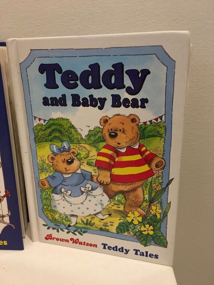 4x BROWN WATSON BOOKS Teddy & Baby Bear &  ADVENTURE & Moon & Fancy HC SPURGEON  teddy tales - фотография #4