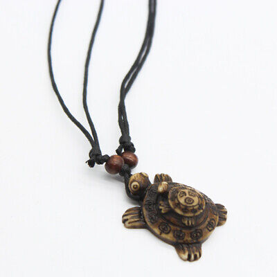 Wholesale 10Pcs Ethnic Tribal Faux Bone Turtle Tortoise Pendant Necklace Gifts Handmade - фотография #8