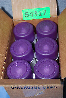 Krylon Frosted Purple Aerosol 6 oz Cans  Glass Finish   Lot of 6  S4317 Krylon 9043 / Purple - фотография #6