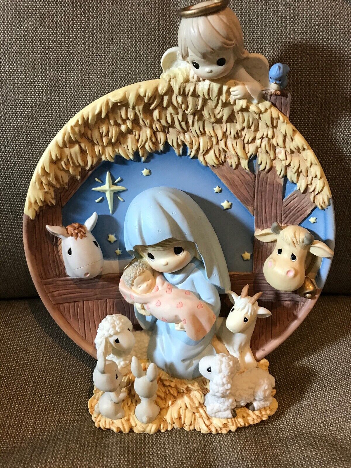 Precious Moments by Enesco Complete Set 6 Plates Heaven's Gift of Love Series  Enesco Heaven 's Gift of Love Series - фотография #9