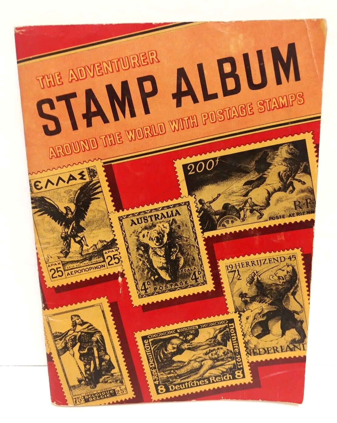 Stamp Albums Worldwide Vintage Philately Lot/5 Books 1950's Majestic Discoverer Unbranded - фотография #11
