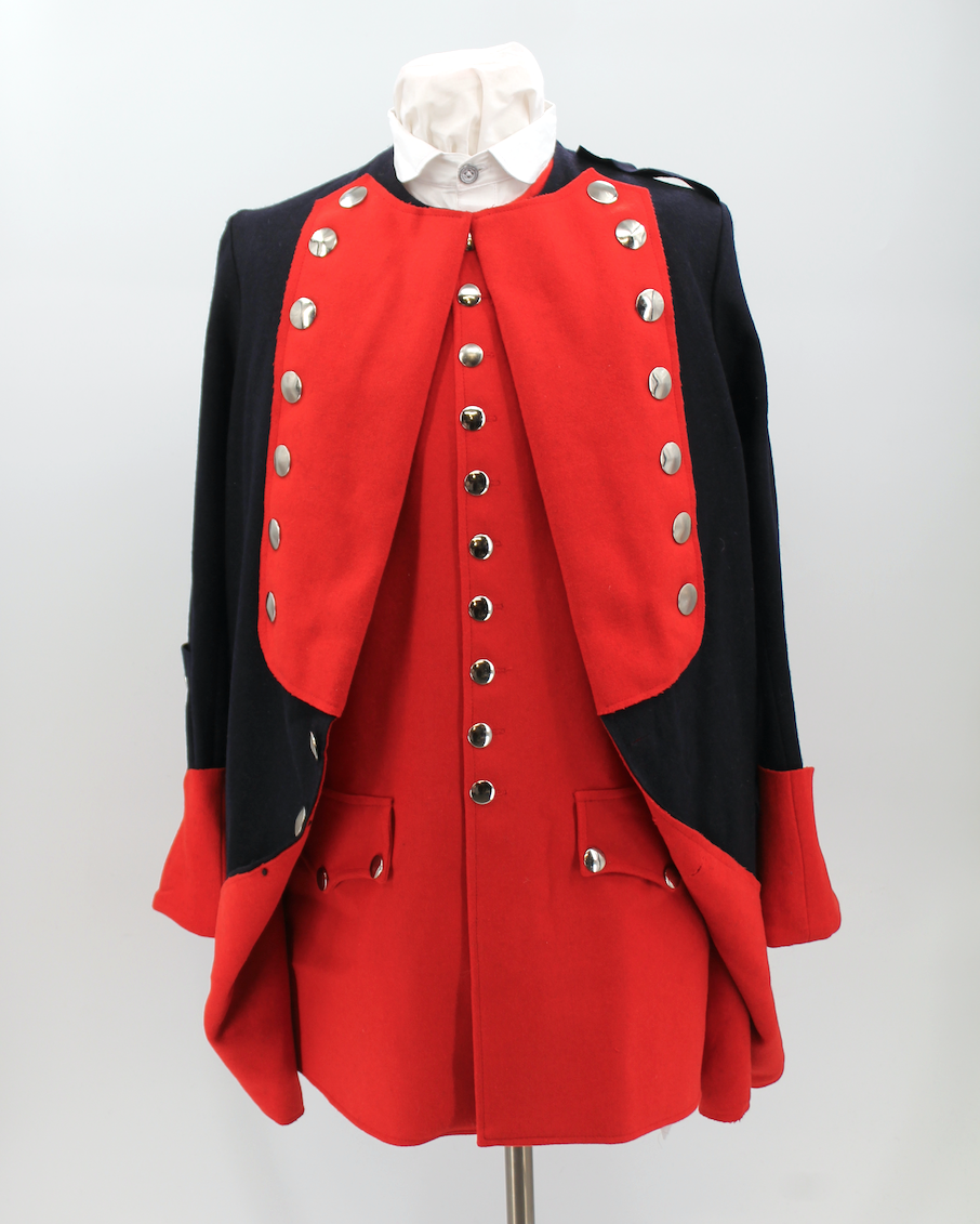 French & Indian War Blue & Red British (American) Provincials Coat - Size XL Без бренда - фотография #11