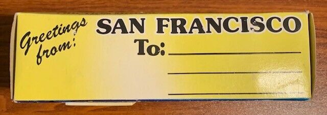 San Francisco Bell Ring Red Metal Cable Car Bay and Taylor New Free Shipping Без бренда - фотография #6