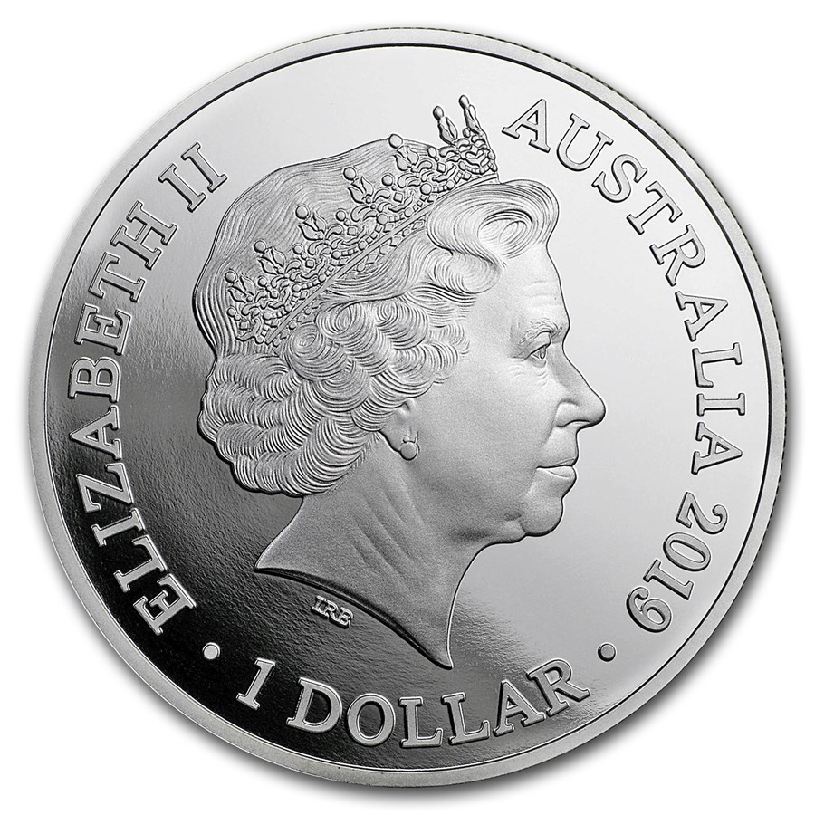 2019 Australia Bottlenose Dolphin 1 Ounce .999 Silver Coin From Mint Packaging Без бренда - фотография #2