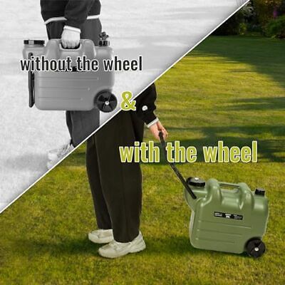 7.4 Gallon Water Jug with Wheels & Folding Handle, Portable Water Container,  Does not apply Does Not Apply - фотография #8