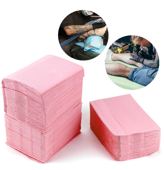 125Pcs Disposable Tattoo Clean Pad Waterproof Medical Tattoo  Supplies Unbranded/Generic Does Not Apply
