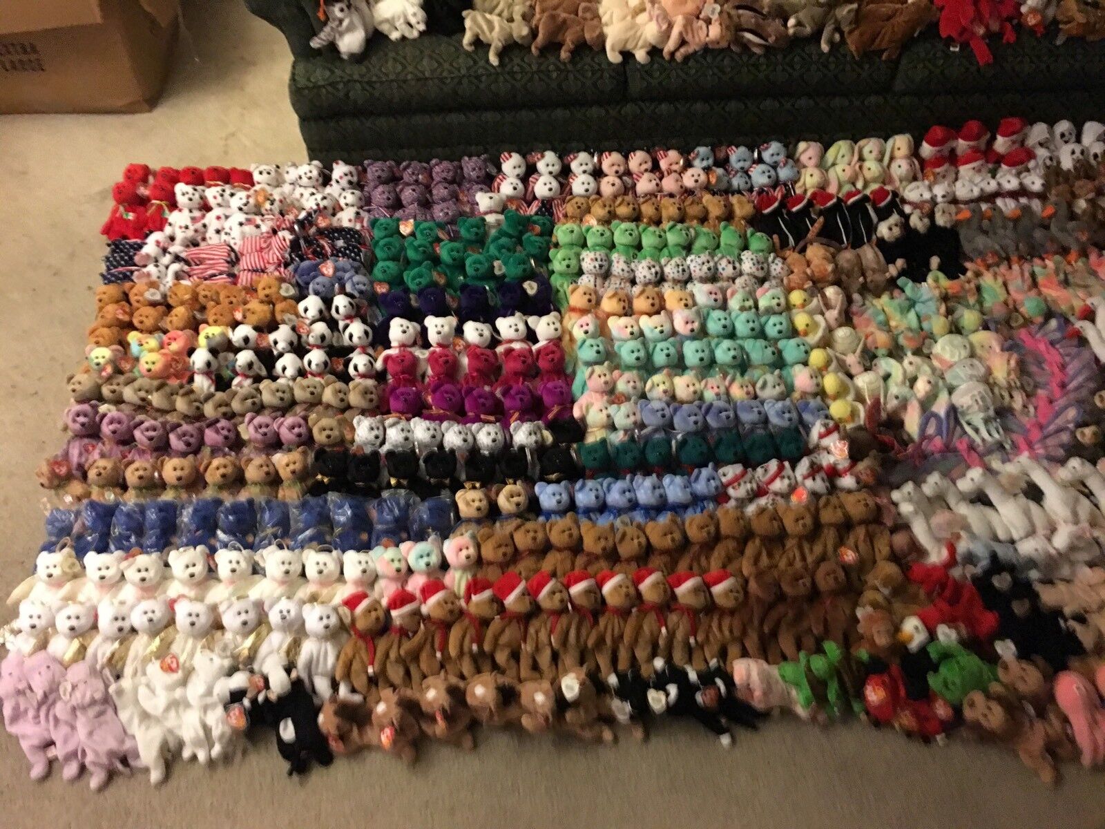Ty Beanie Babies Huge Lot Over 900 Various 1993-2000 Ty - фотография #3